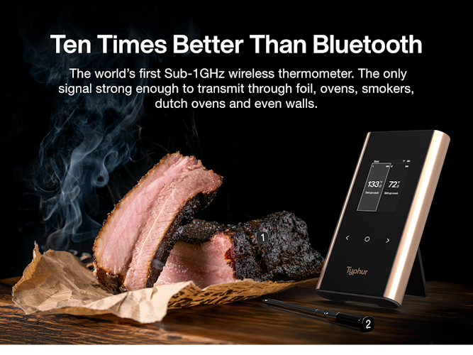 Typhur Grillthermometer SYNC Gold Dual - 2 Thermometer