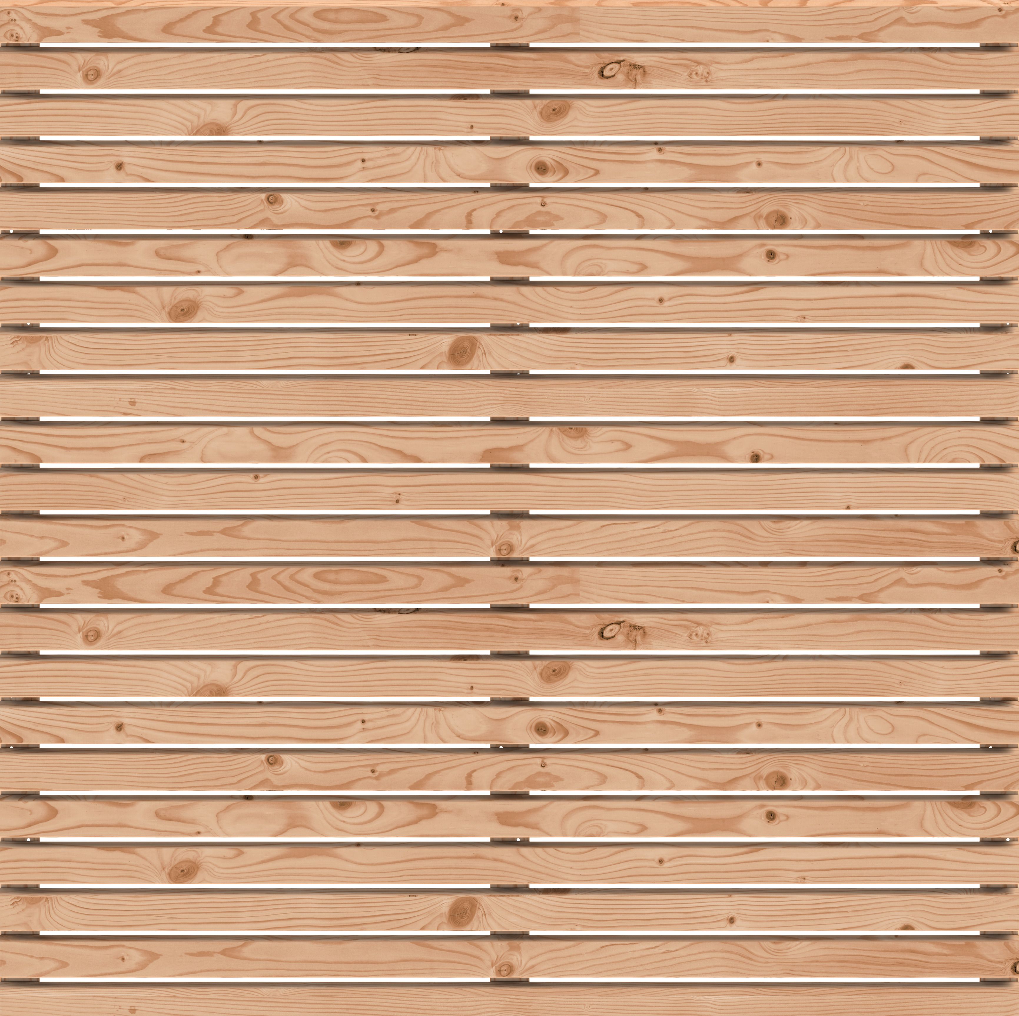 OSMO Sichtblende Rhombus Typ B 1790 x 1790 mm Durchblick 10 mm - Douglasie