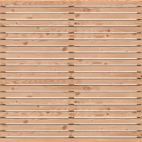 OSMO Sichtblende Rhombus Typ B 1790 x 1790 mm Durchblick 10 mm - Douglasie