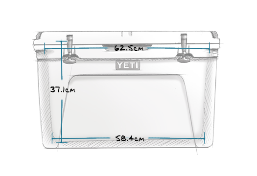 YETI Abmessungen