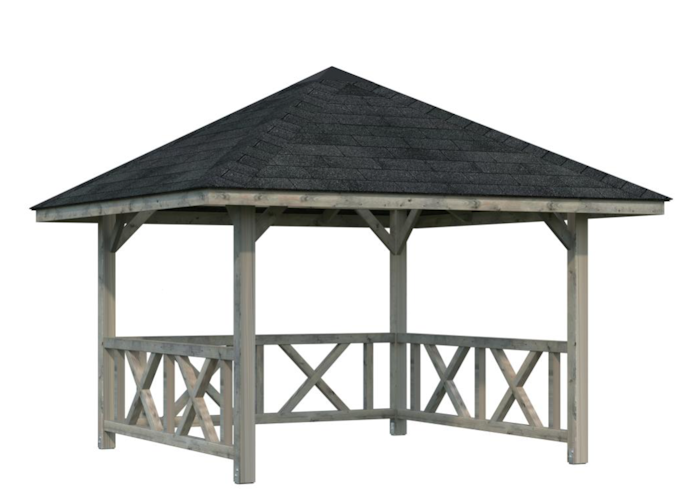 Palmako Pavillon Bianca 8,3 m² Set 101