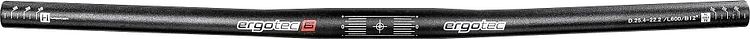 ergotec Lenker Flat Bar 600 mm schwarz