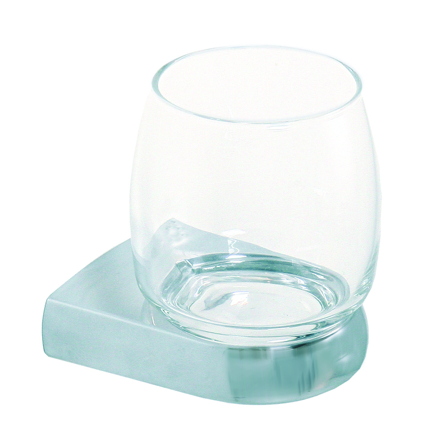 Bravat Glashalter Metasoft, chrom