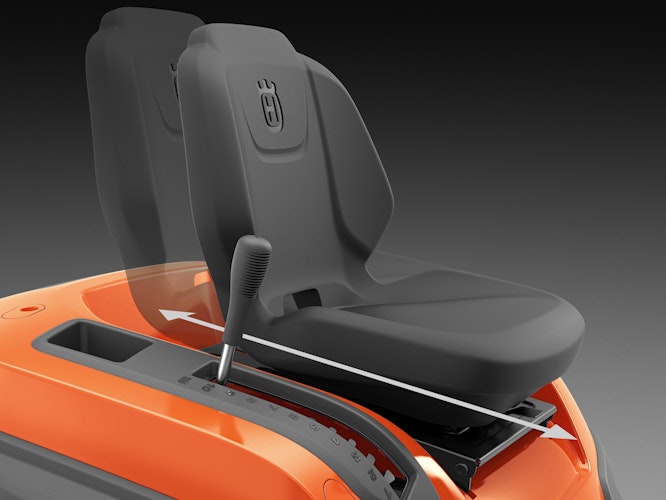 Husqvarna Rasentraktor TS 217T mit Seitenauswurf