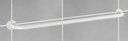 Vorschaubild Wenko Badewannengriff 80cm weiß, Basic