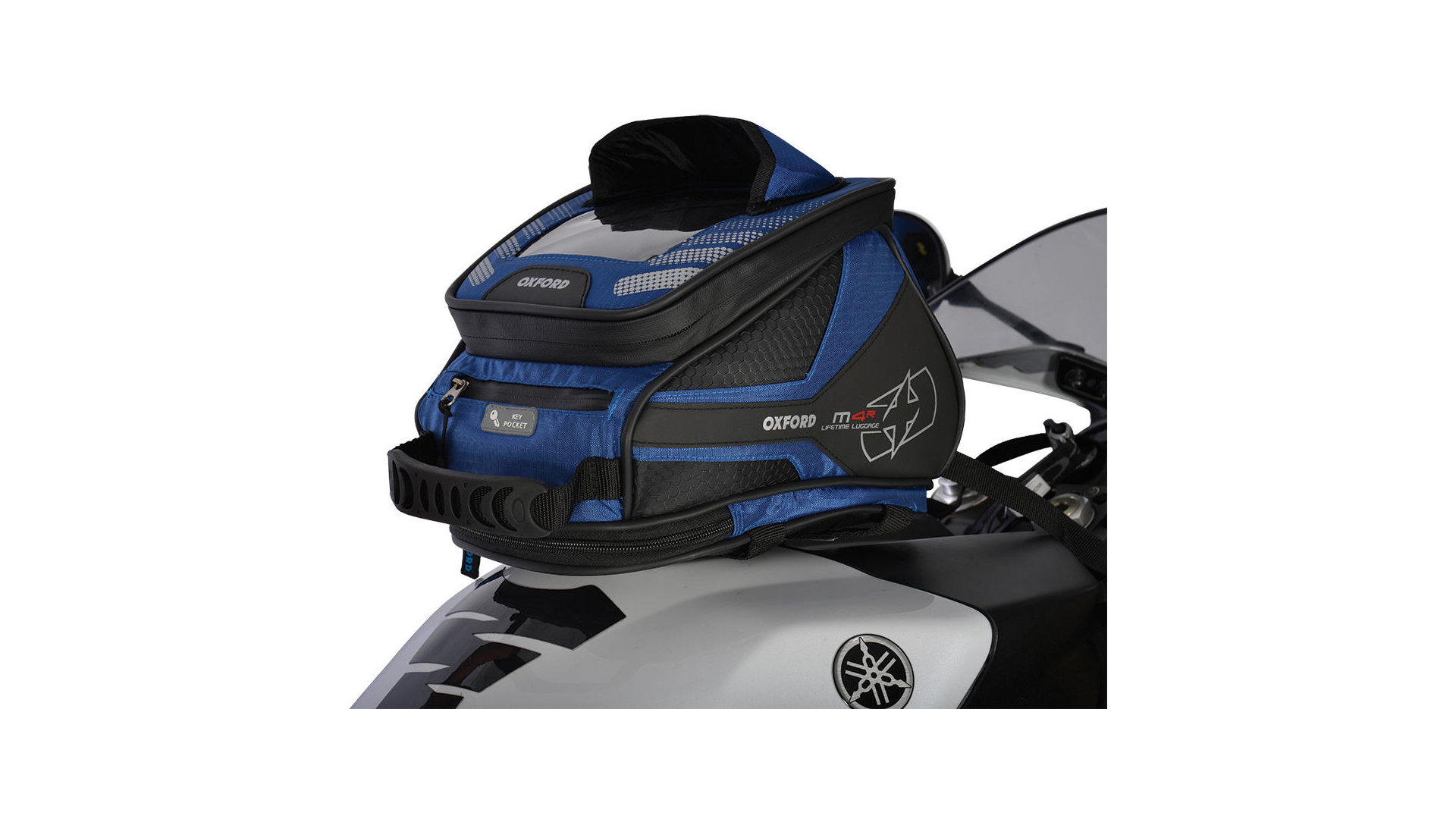 Oxford Tankrucksack blau, Tankrucksack "M4R" 4 l Volumen, Maße B x H x T: 28 x 20 x 14 cm, magnetisch