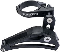 CONTEC Kettenführung Guide.O Tube schwarz mit langem Käfig, Gewicht: 77 g