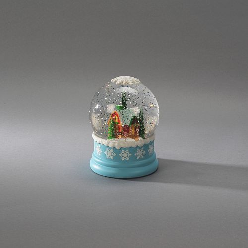 Konstsmide Weihnachtsbeleuchtung Wasserlaterne Nordpol, blau