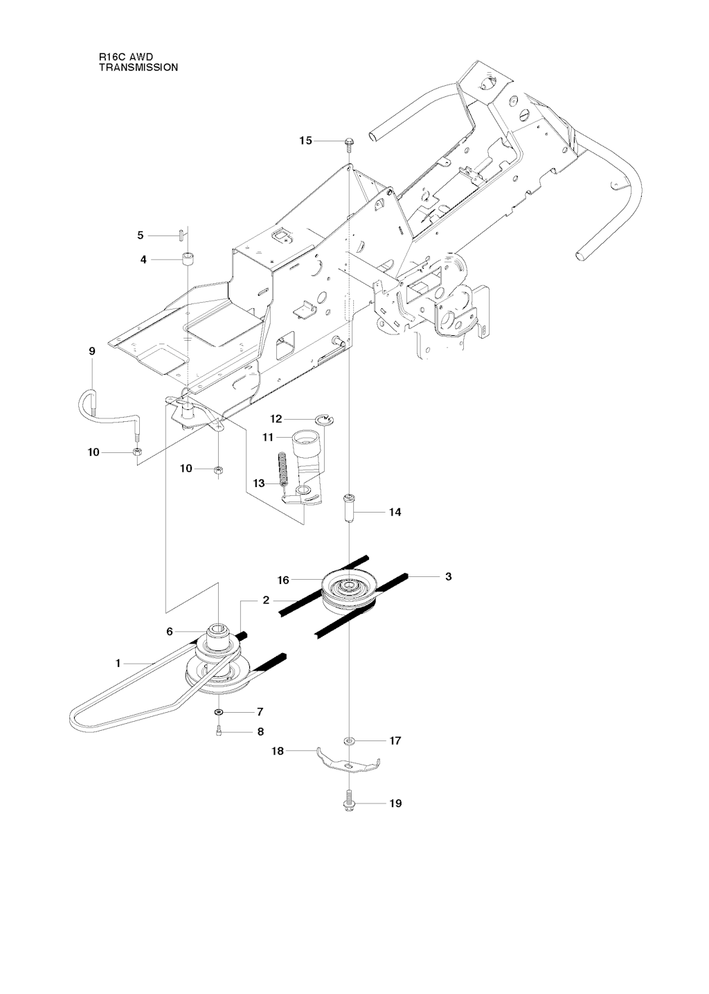 Explosionszeichnung Ersatzteile