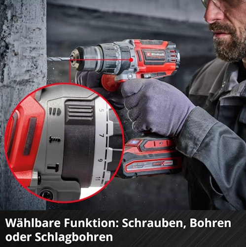 Einhell PROFESSIONAL Akku-Schlagbohrschrauber TP-CD 18/70 Li-i BL - Solo 4514315