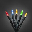 Vorschaubild Konstsmide Weihnachtsbeleuchtung  LED Minilichterkette 40 bunte Dioden