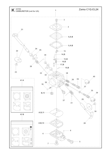 Husqvarna Rasentrimmer 20101800001 327ES