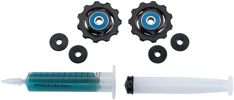 SRAM Schaltrollen-Set X0 Keramiklager schwarz