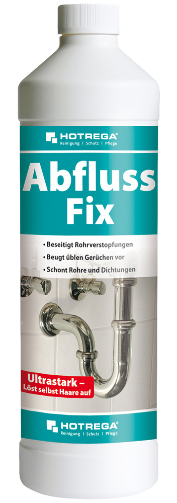 Hotrega Abfluss-Fix 1 Liter Flasche (Konzentrat)