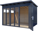 Vorschaubild Bertilo Gartenhaus Pentus 3 Office - 19 mm