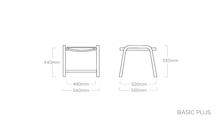 Kettler Hocker BASIC PLUS, Aluminium Silber / Outdoorgewebe Anthrazit