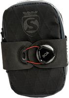Silca Mattone Grande Satteltasche schwarz/rot