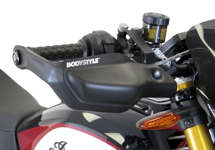 BODYSTYLE Handprotektoren ABS Kunststoff schwarz-matt für INDIAN FTR 1200 / S 