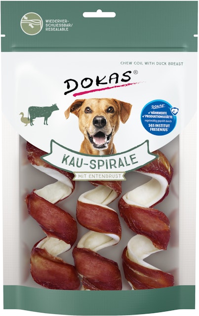 DOKAS Kau-Spirale 110 Gramm HundesnacksVorschaubild