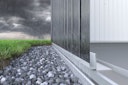 Erdschrauben-Fundament SmartBasePLUS für Biohort Metall Geräteschrank