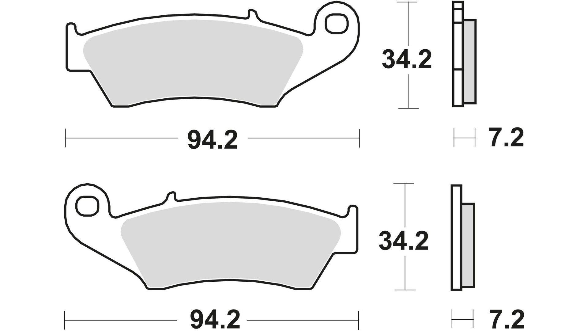 TRW Bremsbelag MCB 669 mit Zulassung