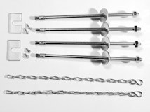 ACO Montageset für Lichtschächte auf Beton mit PerimeterdämmungZubehörbild