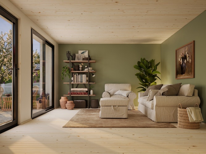 Palmako Gartenhaus Rebekka 19,4 m² - 160 mm