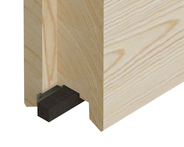 Palmako Gartensauna Grace 8,2 m² - 56 mm