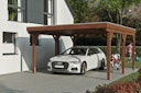 Vorschaubild Skan Holz Grunewald - Flachdach Carport aus Leimholz Breite 427 cm