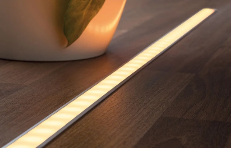 Paulmann LED Strip Einbauprofil Floor 1m in Alu/Satin