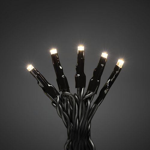 Konstsmide Weihnachtsbeleuchtung  Micro LED Lichterkette 400 warmweiße Dioden GL3293