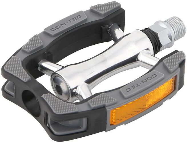 CONTEC Pedal 1Trip silber/grau