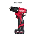 Vorschaubild Milwaukee M12BLPDRC-402C M12™ Akku-Schlagbohrschrauber 4933500424
