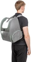 TRIXIE Rucksack Chloe, 39 × 43 × 27 cm, hellgrau