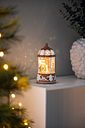 Vorschaubild Konstsmide Weihnachtsbeleuchtung Wasserlaterne Lebkuchen Karussell, braun, rotierend