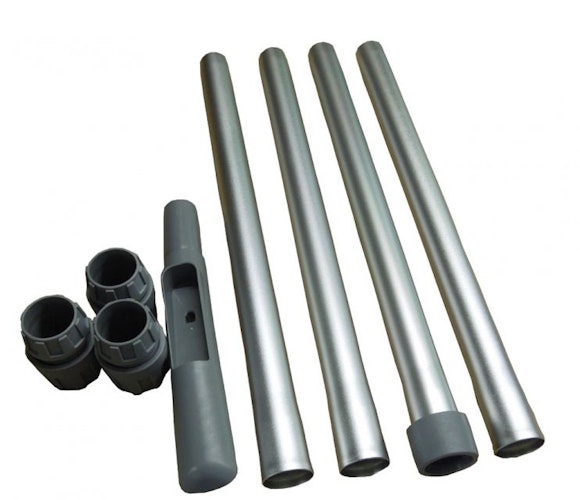 Heissner 4 Rohre inkl. Griffstück im Set (ET10-F101C)