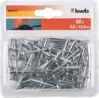 kwb 50 Blindnieten 4,0 x 12 mm 407472