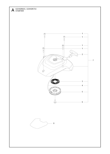 Husqvarna Heckenscheren/Stabheckenscheren 967658301 522HDR60X