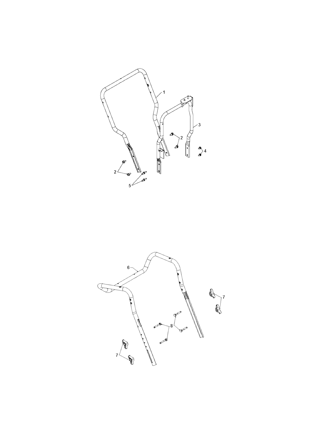 Explosionszeichnung Ersatzteile