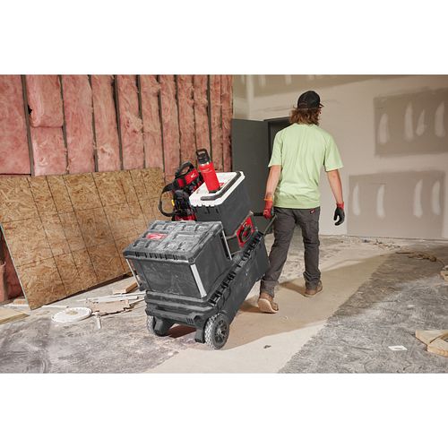 Milwaukee ﻿PACKOUT Isolierflasche  530 ml mit Schraubdeckel, rot 4932493991