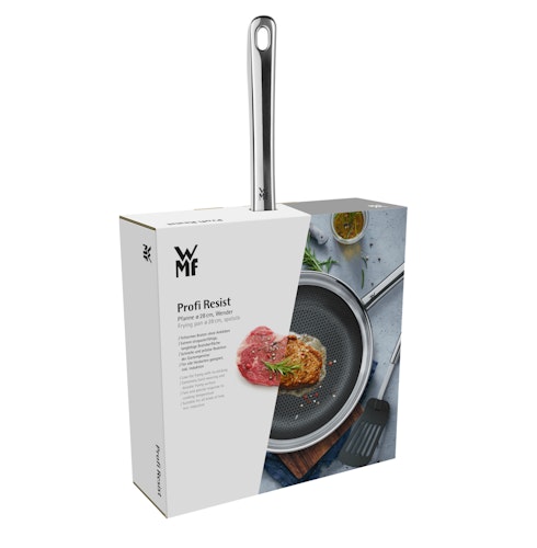 WMF Stielpfanne Ø 28 cm Profi Resist + Wender