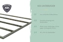 Karibu Gartenhaus Qubic 1 mit Schiebetür - 19 mm