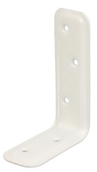 Alberts® Stützwinkel geprägt weiß beschichtet 80x120x40 mm