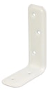Vorschaubild Alberts® Stützwinkel geprägt weiß beschichtet 80x120x40 mm
