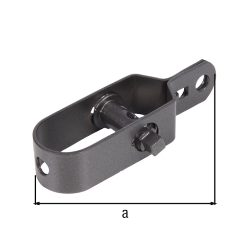 Alberts® Drahtspanner, verzinkt, anth.-met. Kst.b., Gesamtlänge 115 mm 611385