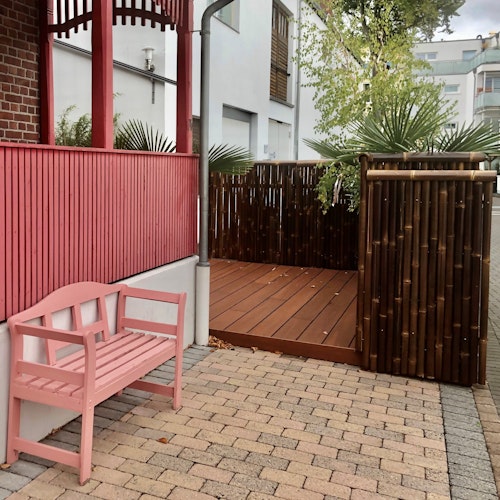 BambusBASIS Sichtschutz Bambusmatte