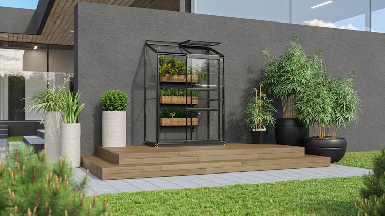 Vitavia Gewächshaus Styx/Ida 900 inkl. 1 Dachfenster - 0,9 m²