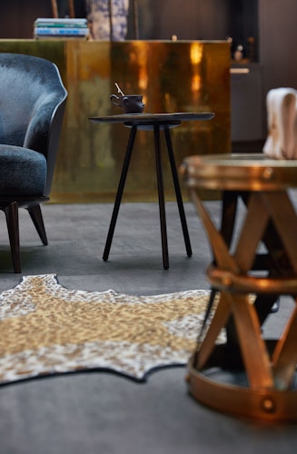 Handmuster Meister Laminatboden MeisterDesign. laminate LB 150 857 x 398 x 8 mm 06857 Copper Iron Steinporen-Struktur