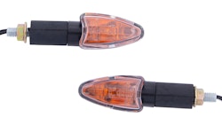Spec-X Blinker Arrow Schwarz 38 mm Lang Paar