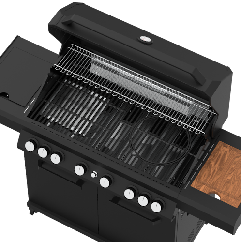 Grill Guru Gasgrill 6 Brenner
